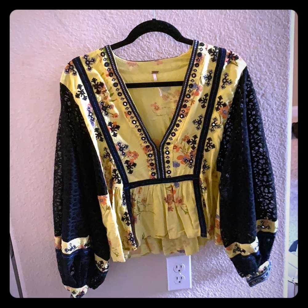 Free people blouse top